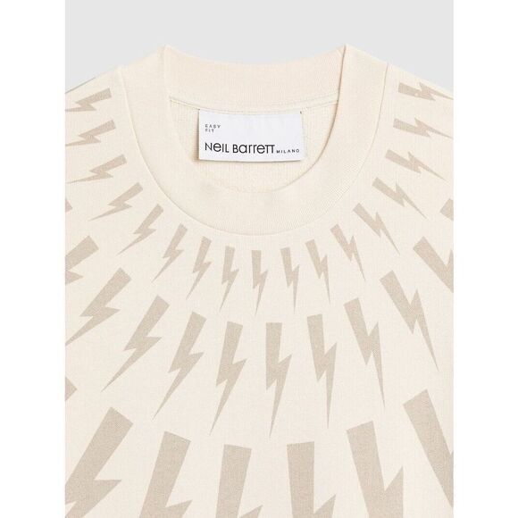 Neil Barrett Fair Isle Thunderbolt Sweatshirt XL NWT - Picture 9 of 9